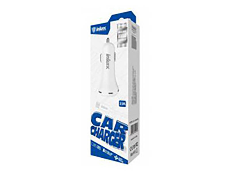 

Зарядное устройство 12В 2,1А USBx2 с кабелем USB - micro USB Inkax CC-12-M (уп. 20шт) 200шт 8045