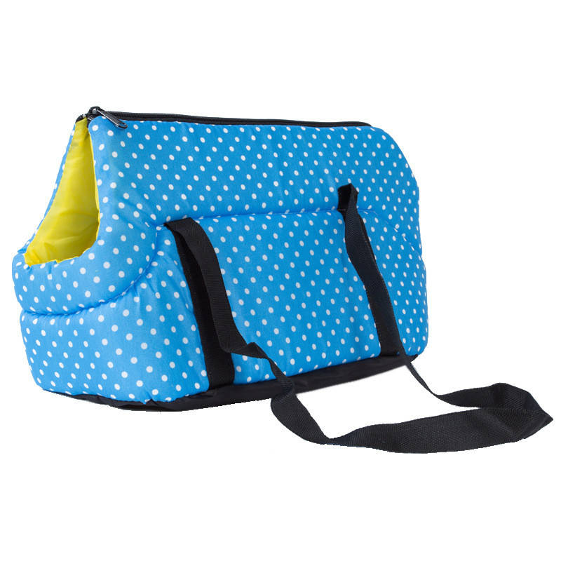 

Сумка-переноска Lesko H1 Dot Light Blue для собак 42*21*21 см, Голубой