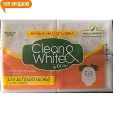 

Мило господарське Duru CLEAN&WHITE 4*125гр д/дитячих речей