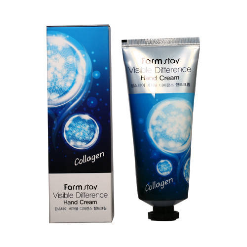 

Крем для рук с коллагеном FarmStay Visible Difference Hand Cream Collagen