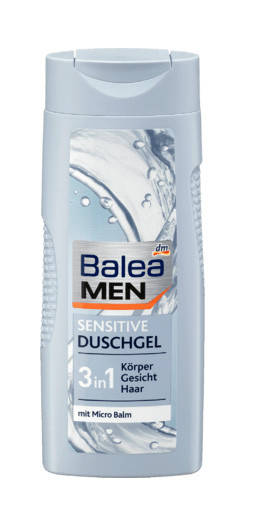 

Мужской гель для душа 3 в 1 Balea Men Sensitive 300 мл