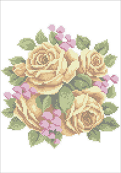 

ФВС-110. Схема для вишивки бісером на водорозчинному флізеліні