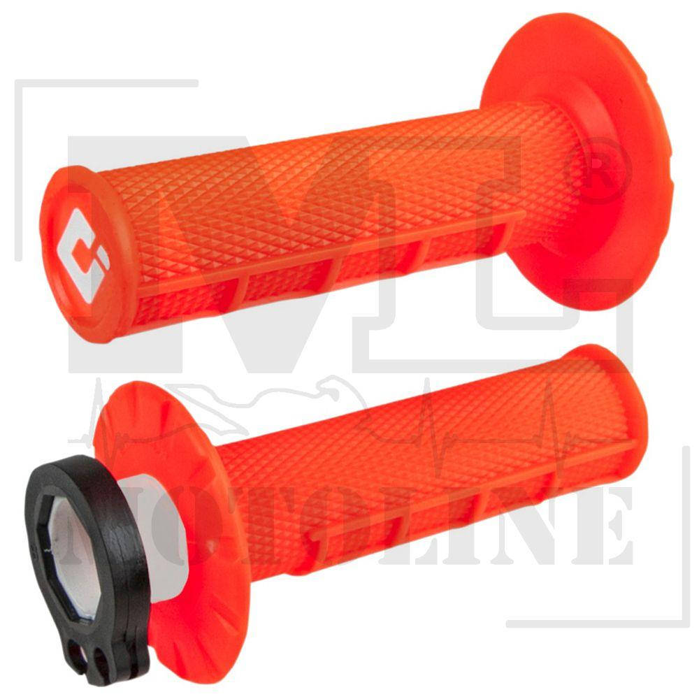 

Грипсы Odi MX V2 Lock-On Half-Waffle Fluorescent Orange