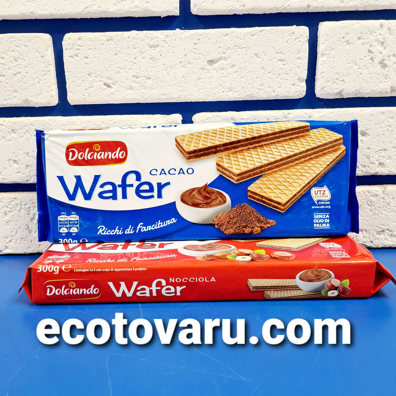 

Вафли Dolciando Какао крем 300гр