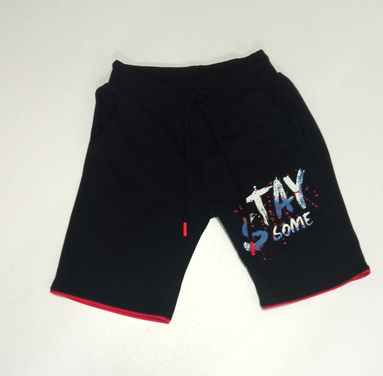 

Шорти дитячі трикотажні для хлопця. Хіт літа 2022на зріст 116,122,128, Черный
