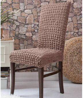 

ЧЕХЛЫ НАТЯЖНЫЕ НА СТУЛЬЯ БЕЗ ОБОРКИ (НАБОР 6-ШТ)