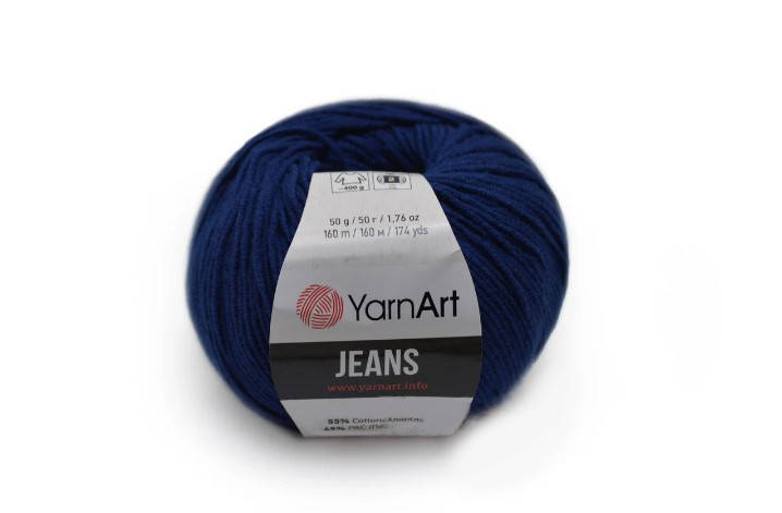 

YarnArt Jeans, тёмно синий №54