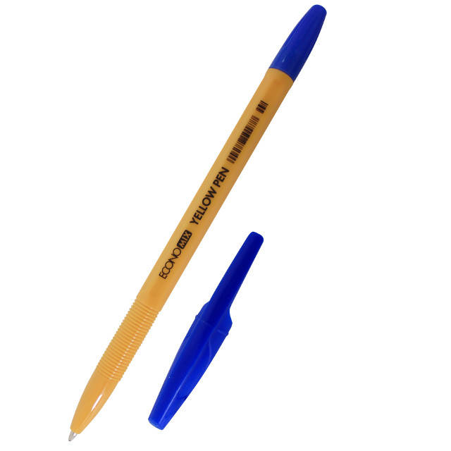 

Ручка шариковая EconoMix "Yellow Pen" 0,5 мм синяя Е10187