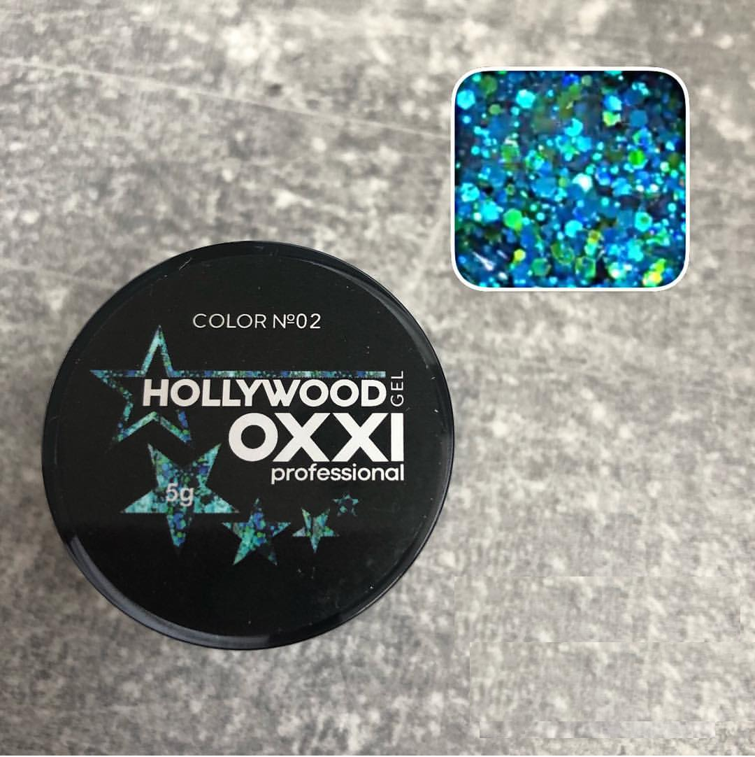 

Hollywood Gel OXXI, 5 мл ( в ассортименте 13 цветов ) 02