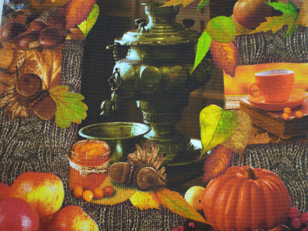 

Ткань Вафельная Ширина 50 см. Чаепитие