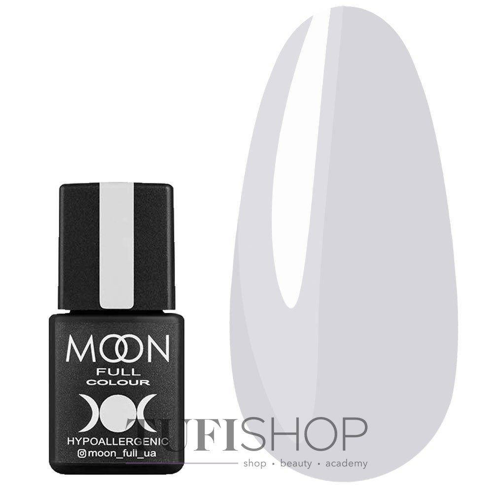 

Гель-лак MOON FULL color Gel polish №202 - белый полупрозрачный с блестками, 8 мл