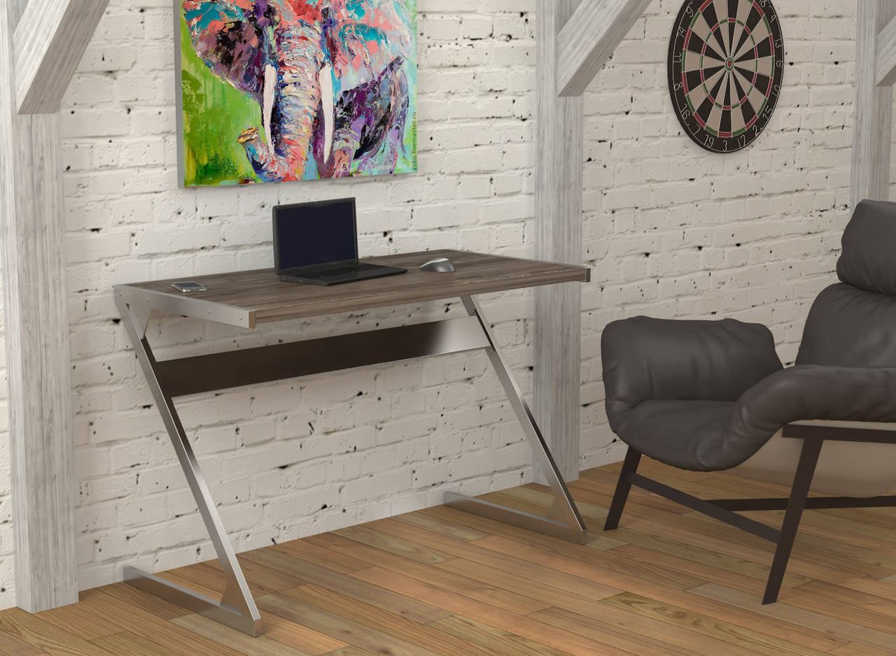 

Письменный стол N-110 Loft-design лдсп под цвет натурального дерева дуб-палена