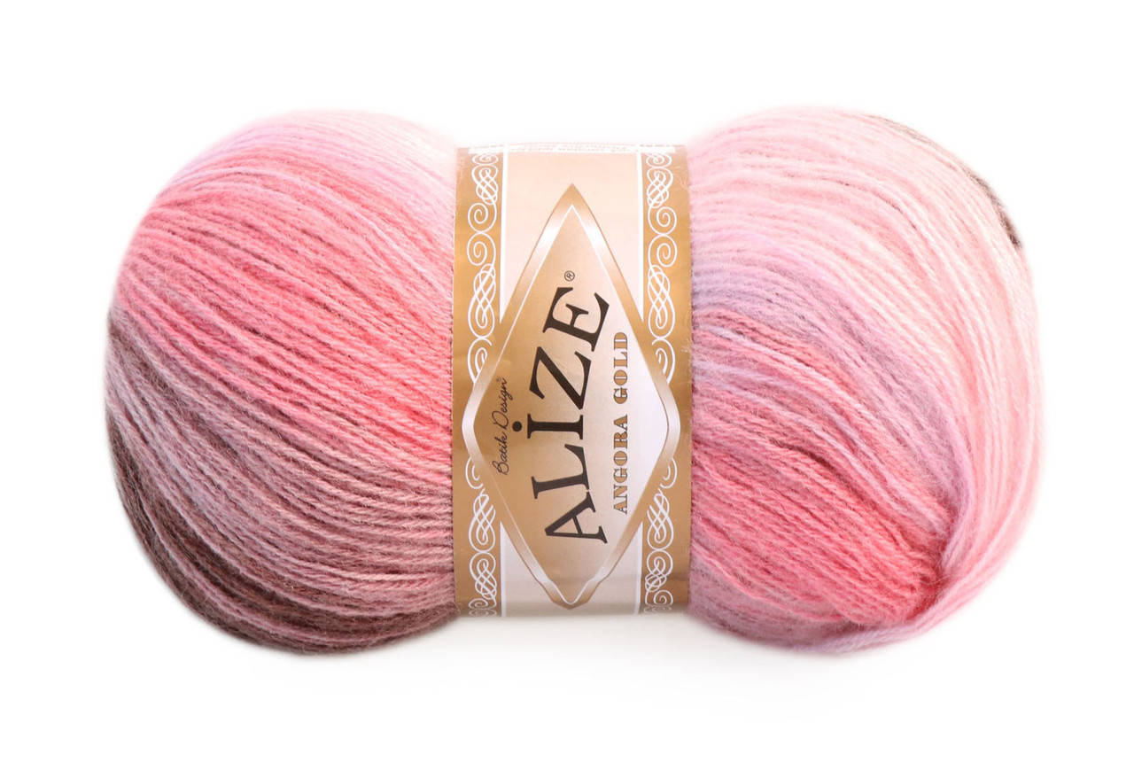 

Alize Batik Angora Gold, №6297, Секционное крашение