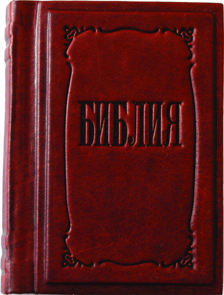 

Книга «Библия» в кожаном переплете