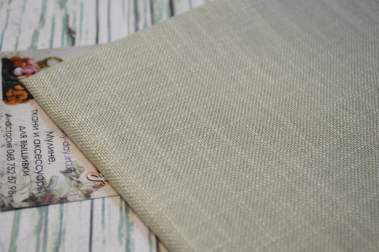 

Ткань для вышивки Ubelhor EVA 4050, светло зеленый/зеленый миндаль - 28 каунт