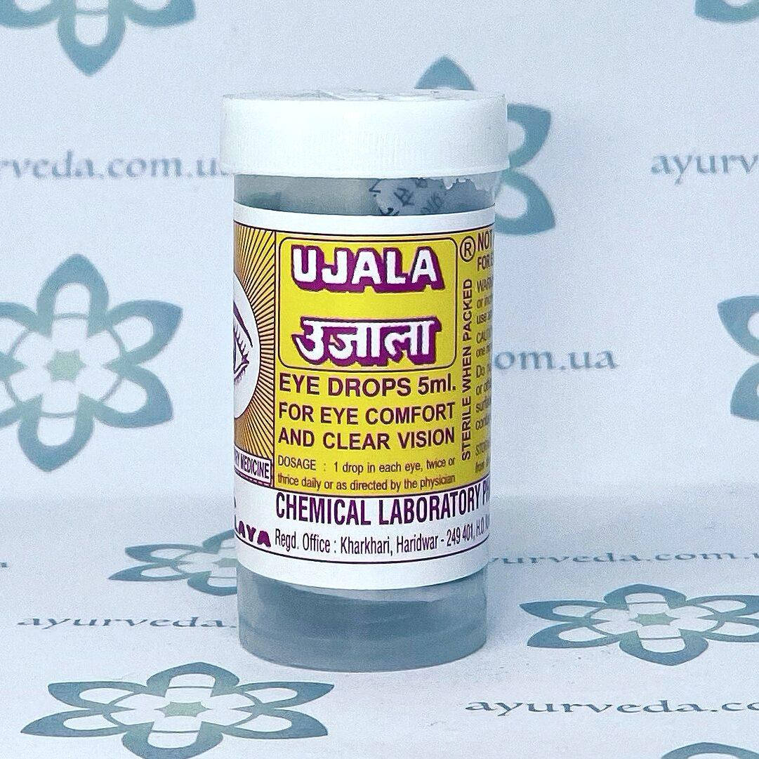 

Ujala Eye Drops Himalaya (Уджала капли для глаз) 5 мл.