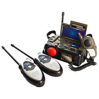 

Рация детская со станцией |Іграшкова Рація з станцією| Набір з двох рацій| Набор раций JC624-4, Черный