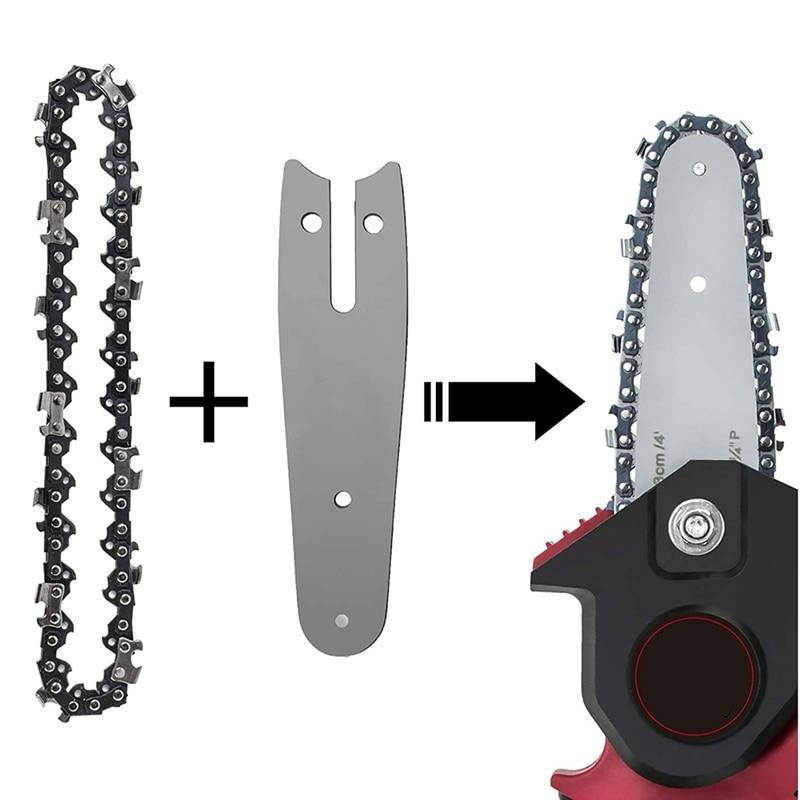 

Цепь + Шина для аккумуляторной мини-пилы на 4'' (дюйма)