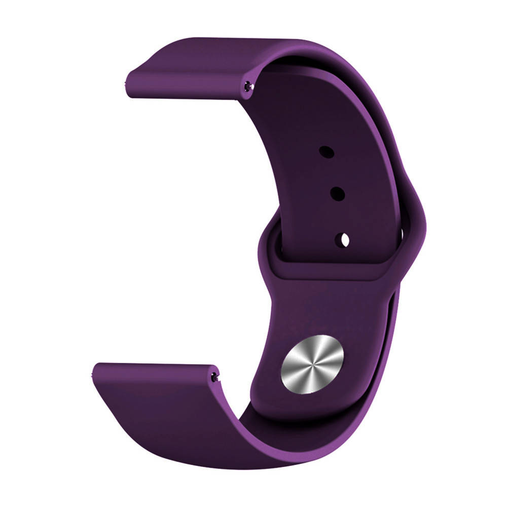 

Силиконовый ремешок для часов универсальный шириной 20мм Violet