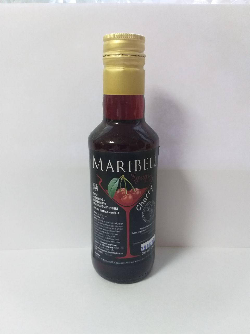 

Сироп Maribell Вишнёвый 200 мл