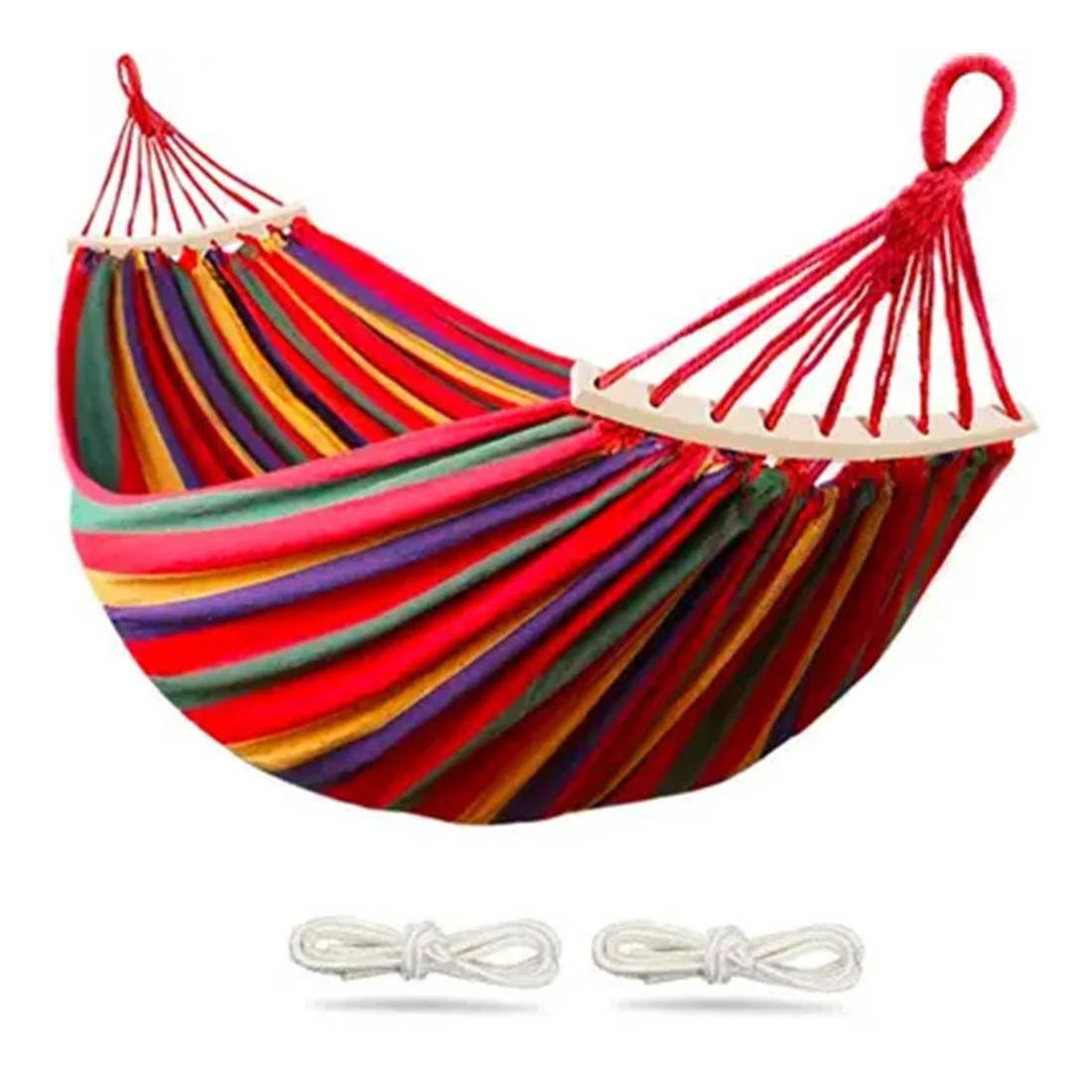 

Туристический гамак с планкой 195х80 см / Подвесной гамак Оранжевый