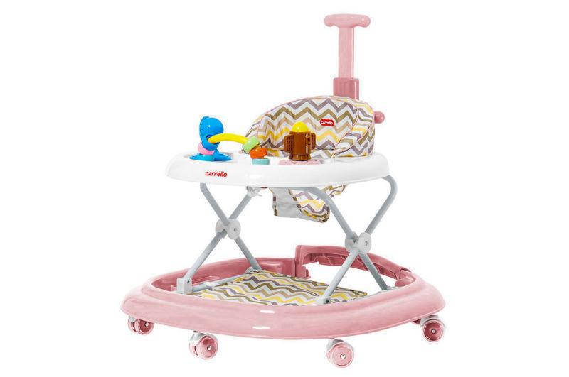 

Ходунки CARRELLO Eterno CRL-9607 Rose 3 в 1 (ходунки, качалка, каталка), Розовый