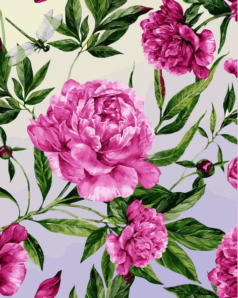 

Картина по номерам Babylon Пионовые фантазии (VP1408) 40 х 50 см