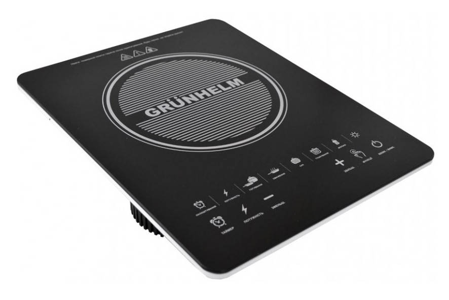 

Электроплита индукционная Grunhelm GI-A2009 2000 Вт Черный