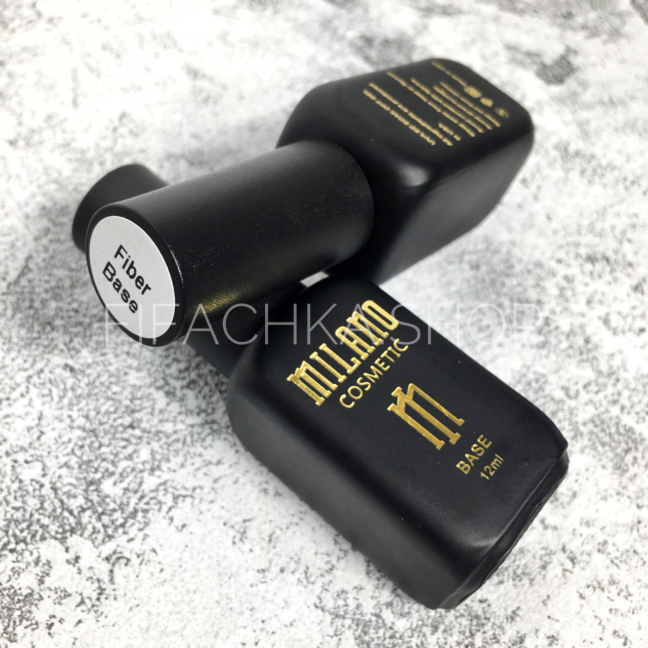 

База для гель лака с нейлоновыми волокнами Милано (Milano Fiber Rubber base gel) 12 мл
