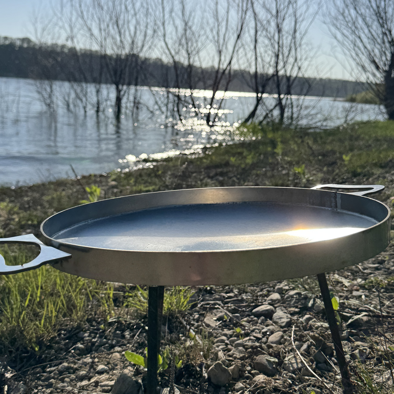 Сковорідка з нержавіючої сталі 50см