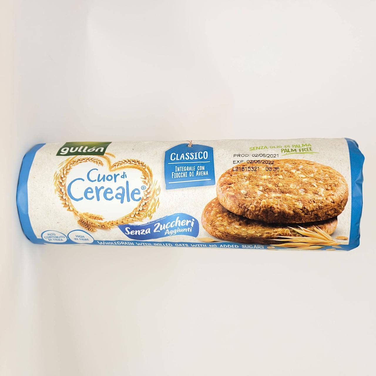 

Печенье без сахара Gullon Cuor di Cereale Senza Zuccheri