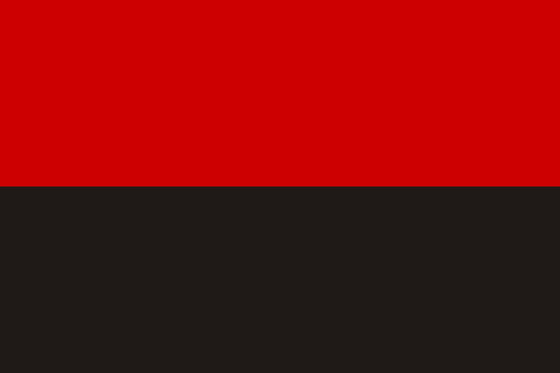 

Флаг Упа на улицу, на стену черно-красный флаг 100, 150, Габардин