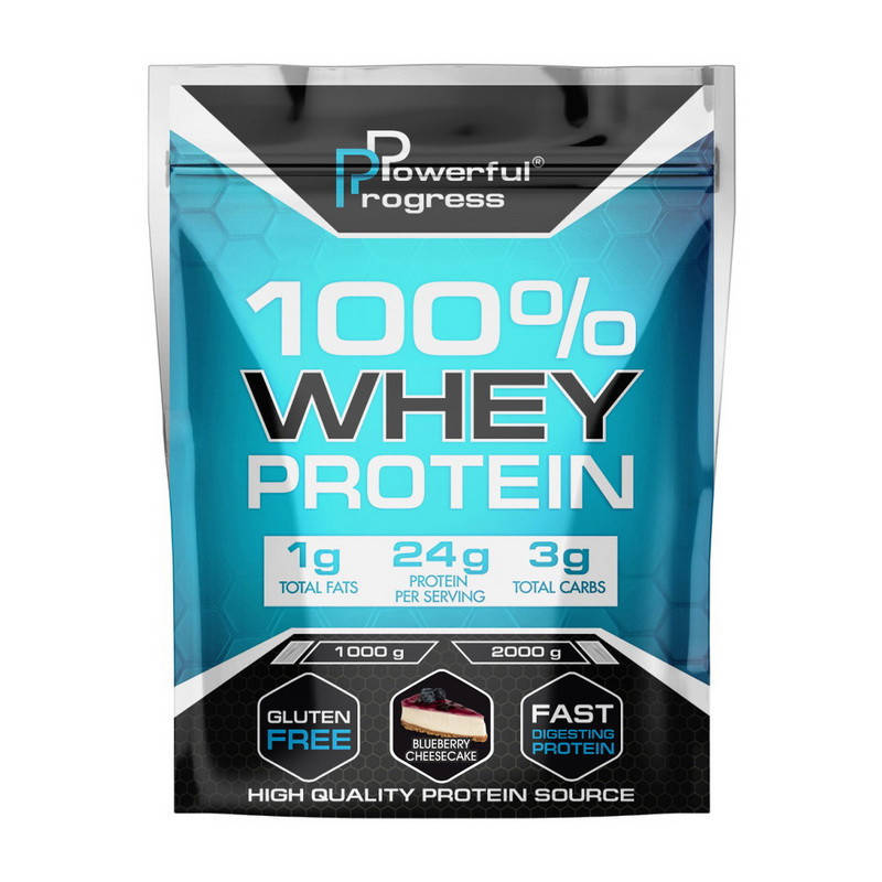 

100% Whey Protein (1 kg, strawberry)
