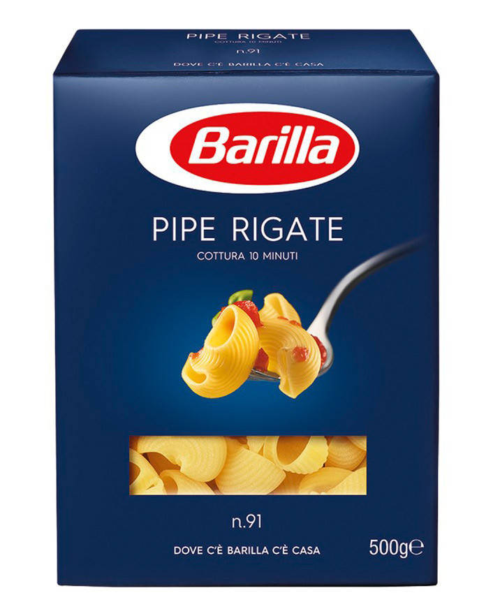 

Макароны BARILLA PIPE RIGATE № 91 Ракушки, 500г