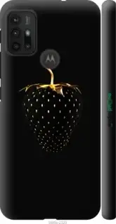 

Чехол на Motorola Moto G30 Черная клубника "3585c-2320-2448", Черный