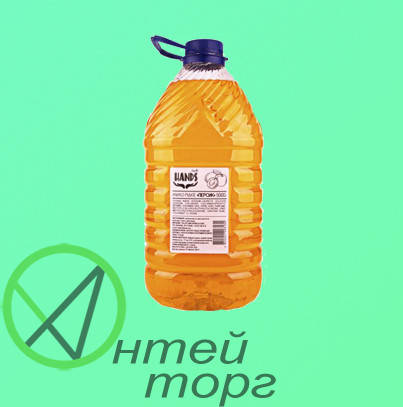 

Рідке мило "Hands" Соковитий персик, банка 5л