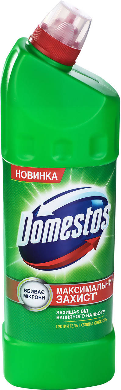 

Универсальное средство «Domestos» Двойная сила Хвойная свежесть 1л доместос
