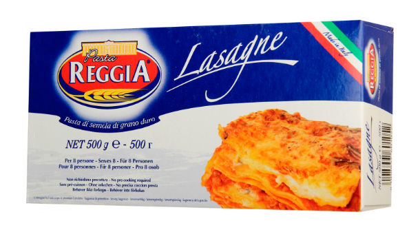 

Листы для лазаньи Pasta Reggia 500 г