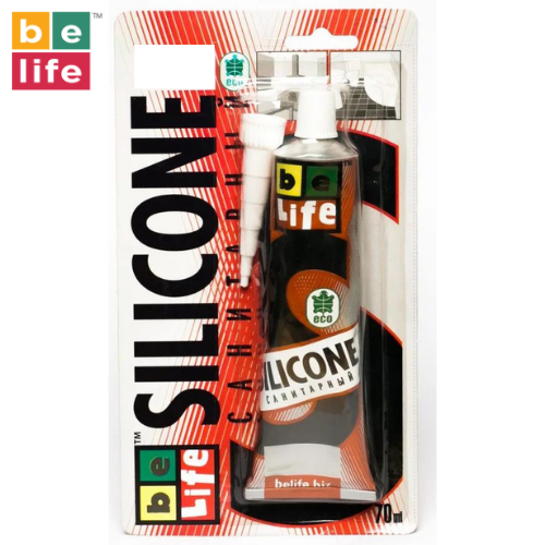 

Герметик санитарный силиконовый BeLife Silicone белый 50 мл