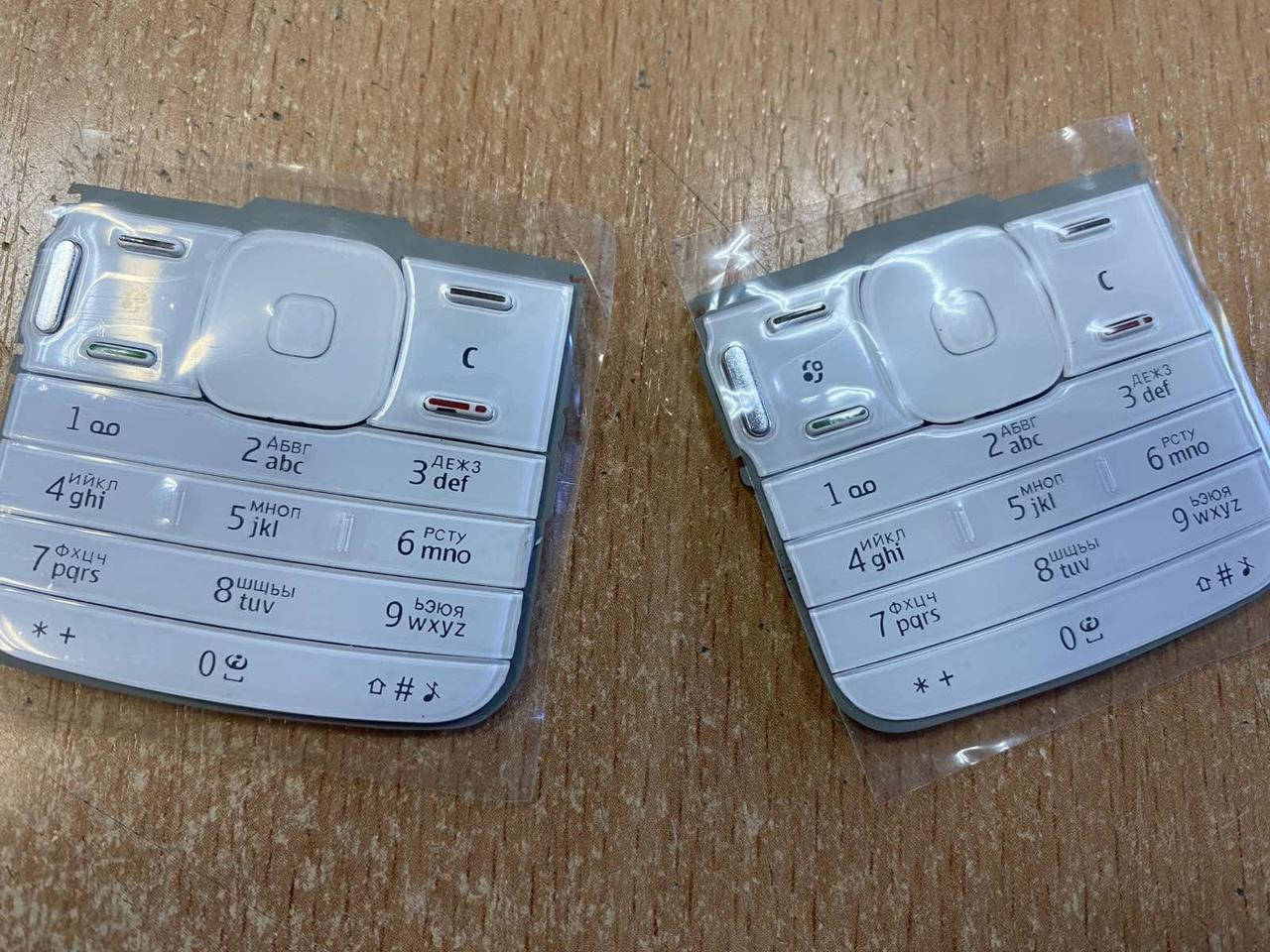 

Клавиатура для Nokia N79 Цвет:белый
