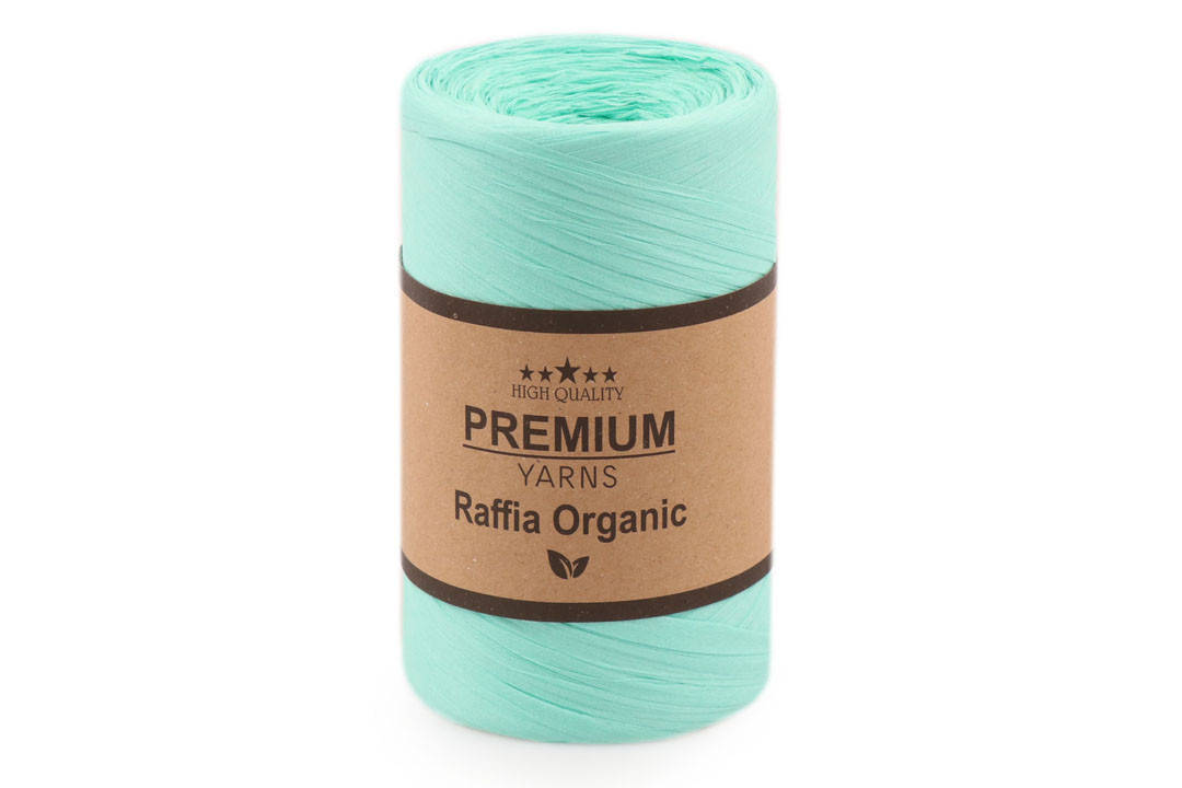 

Premium Yarn Raffia Organic, Мята №1