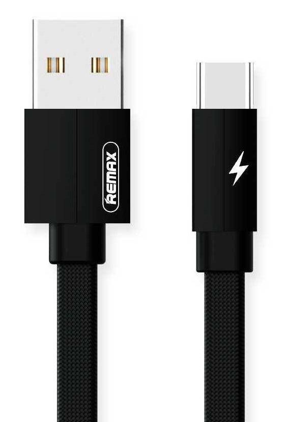 

Кабель USB Remax Kerolla USB Type-C 2m Black (RC-094a), Черный