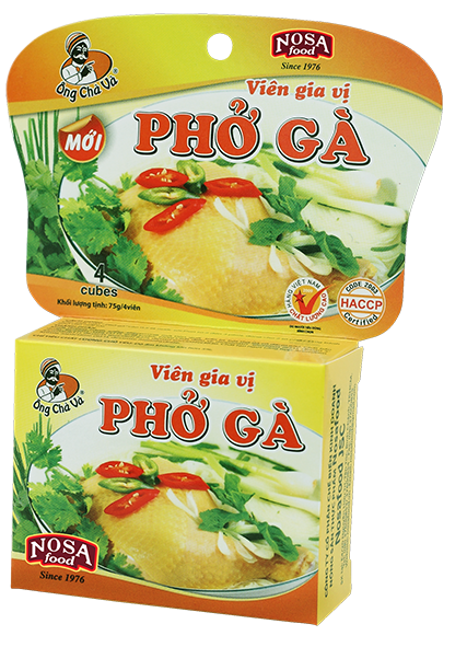 

Вьетнамские натуральные специи для супа Pho Ga (Фо Га) 75г ,4кубика (Вьетнам)