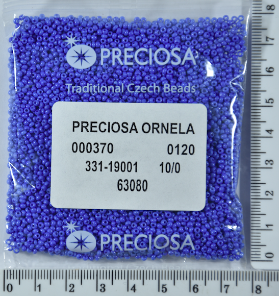 

Бисер PRECIOSA №10/0 натурал №63080 пакет 50 грамм уп=1пакет
