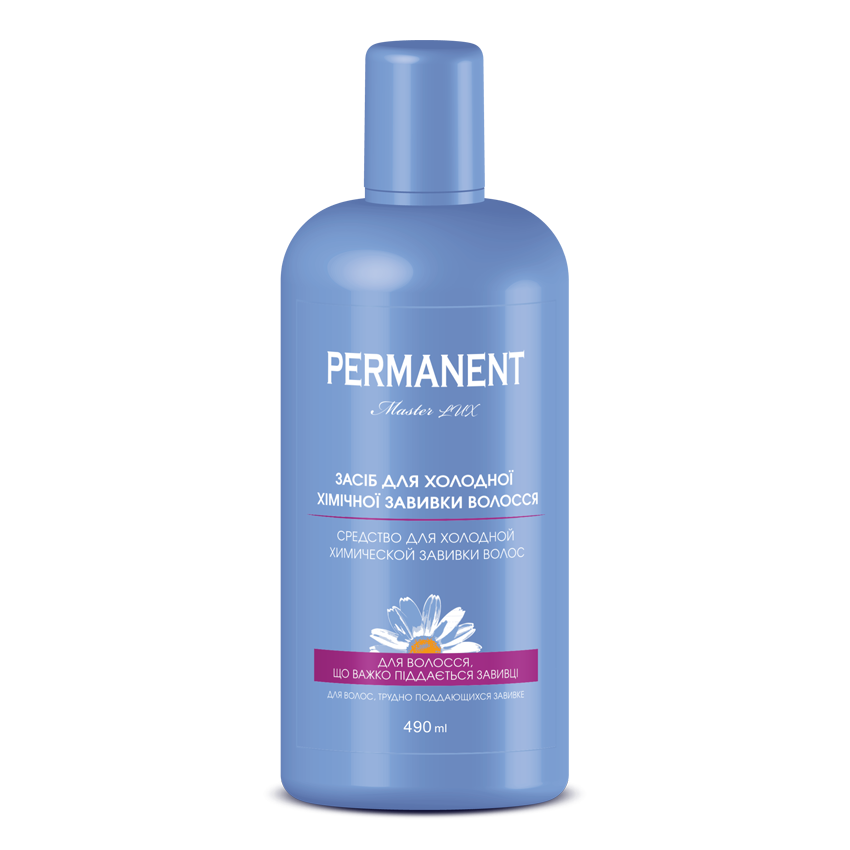 

Перманентмл для волосся, що тяжко піддається завивці, 490 мл