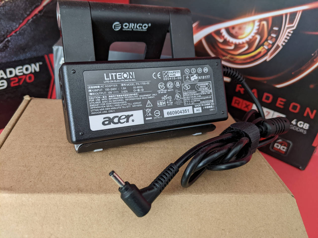 

Блок питания для ноутбука Acer 65W 19V | 3.42A 3.0*1.1mm