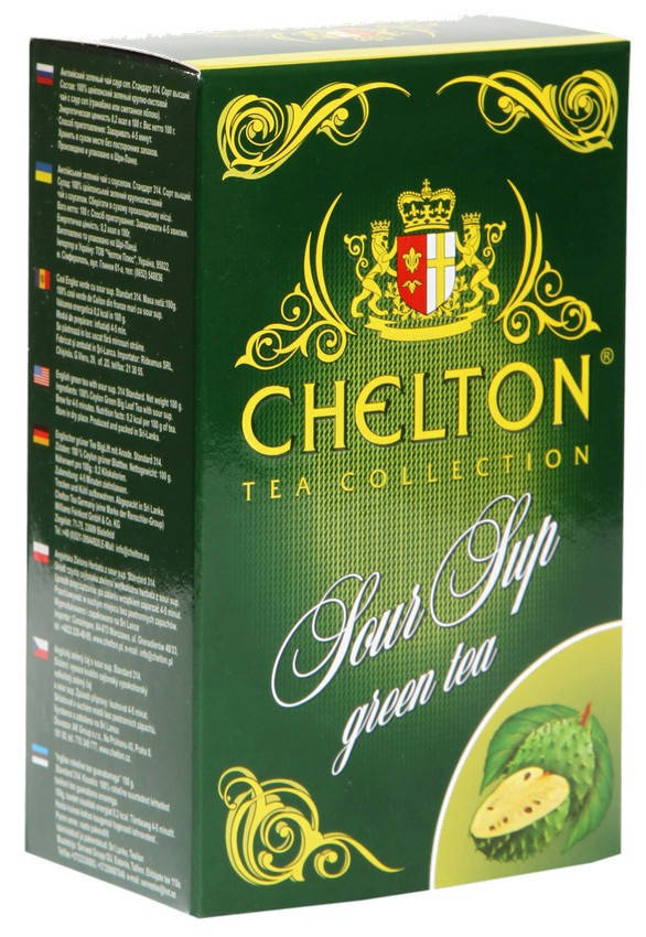 

4108-чай Челтон Chelton зеленый 100г. Саусеп