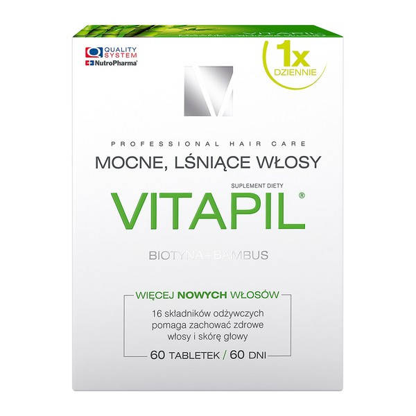 

Vitapil биотин и бамбук для волос, 60 шт