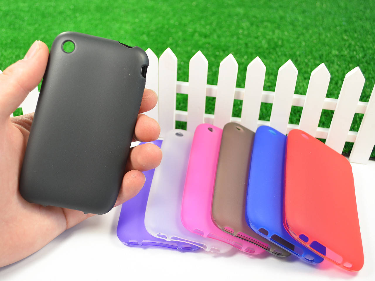

Силиконовый TPU чехол для Apple iPhone 3G / 3GS