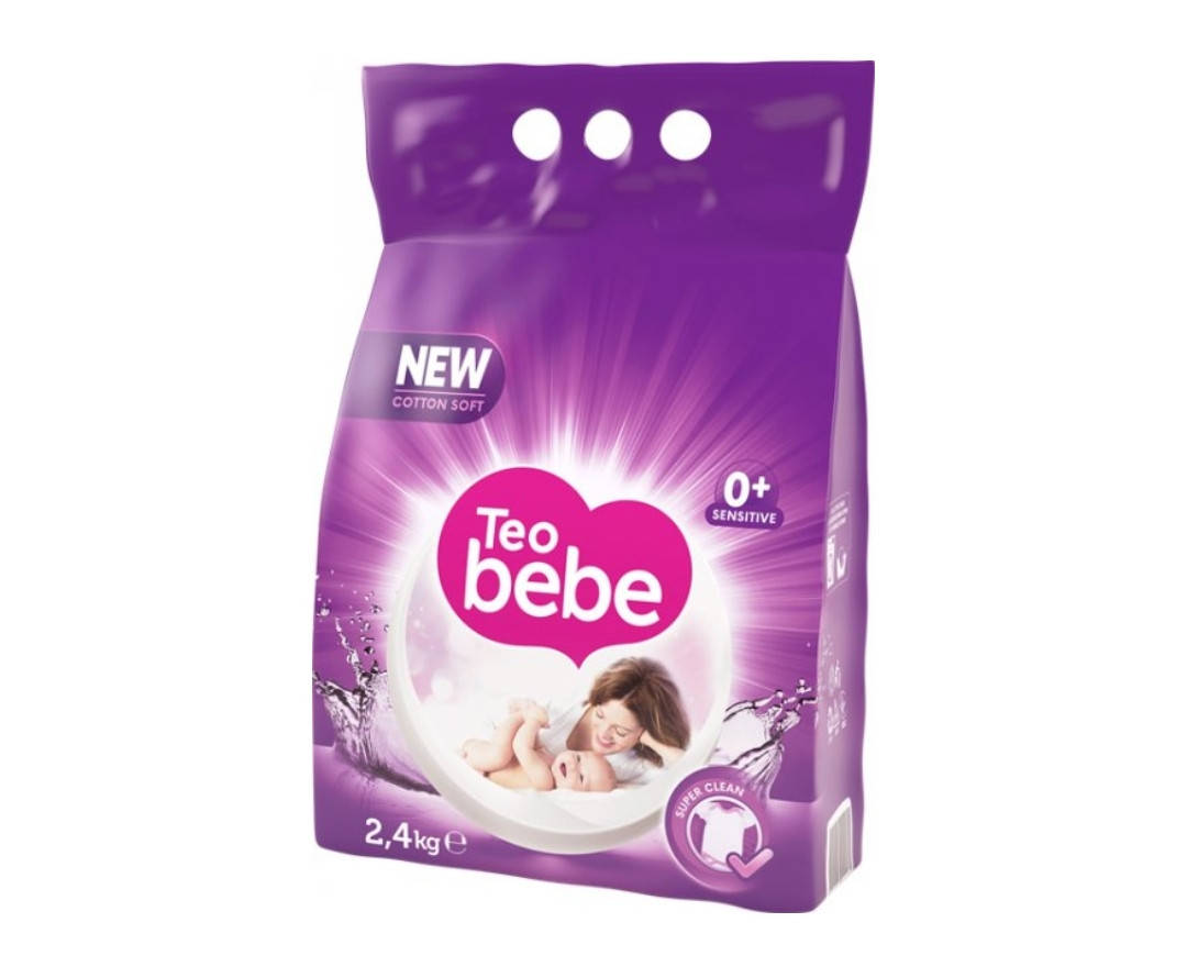 

Стиральный порошок TEO bebe Just Essentials Cotton Soft Purple 2.4 кг